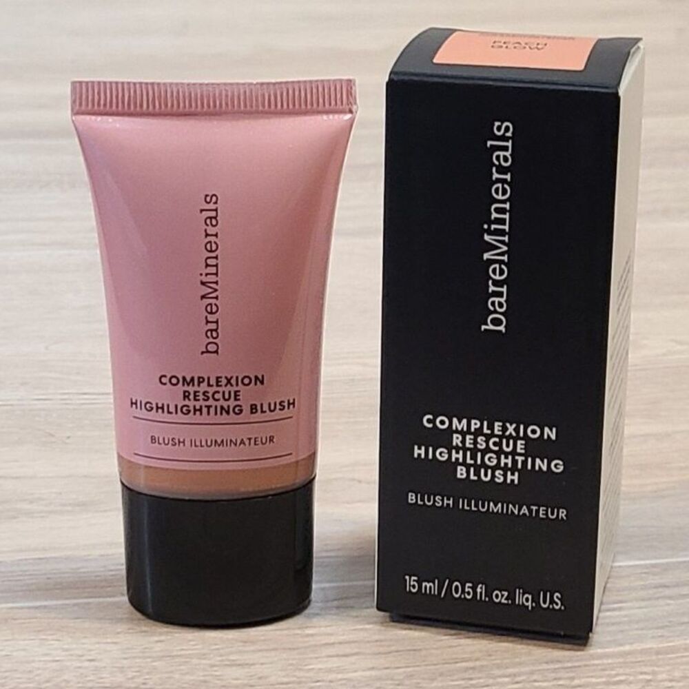 bareMinerals Highlighting Blush Illuminator Peach Glow Liquid Blush 15ml .05oz